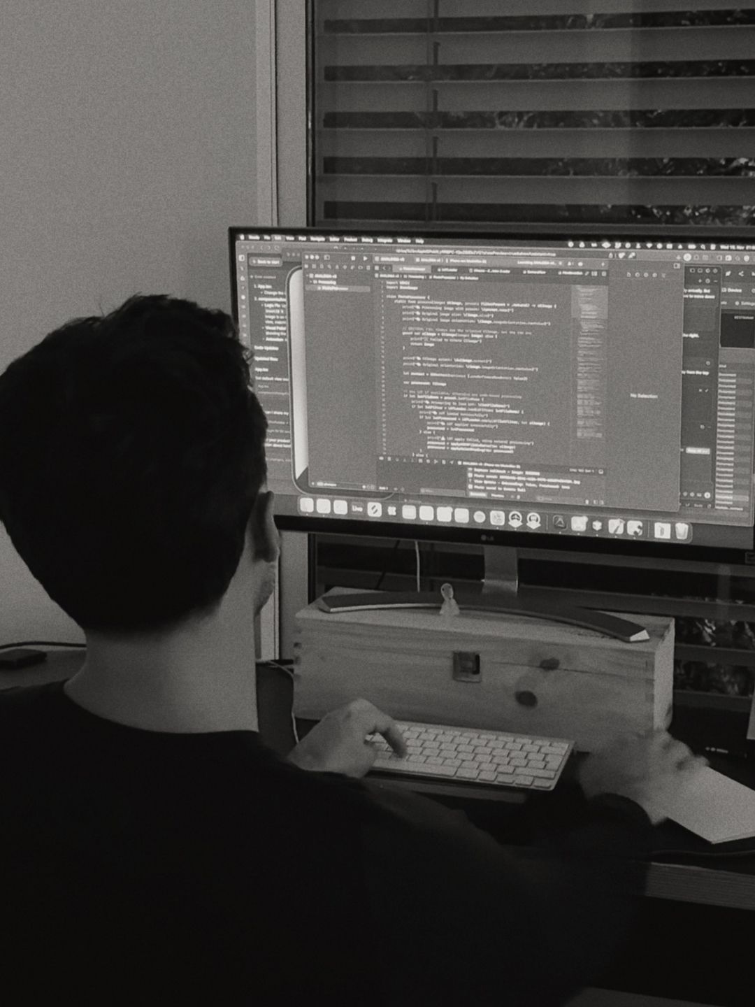 Maximilian Seethaler at work